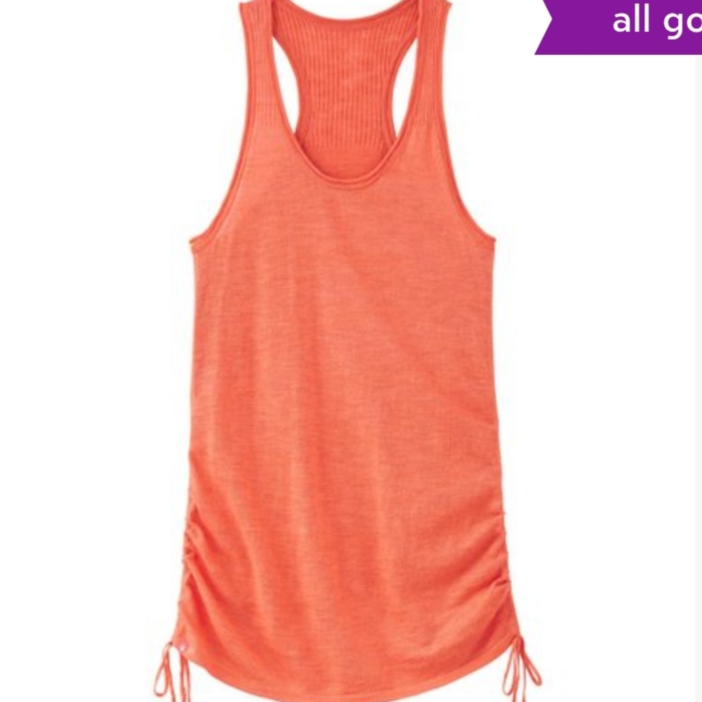 Athleta M Vesta Linen Tank Top